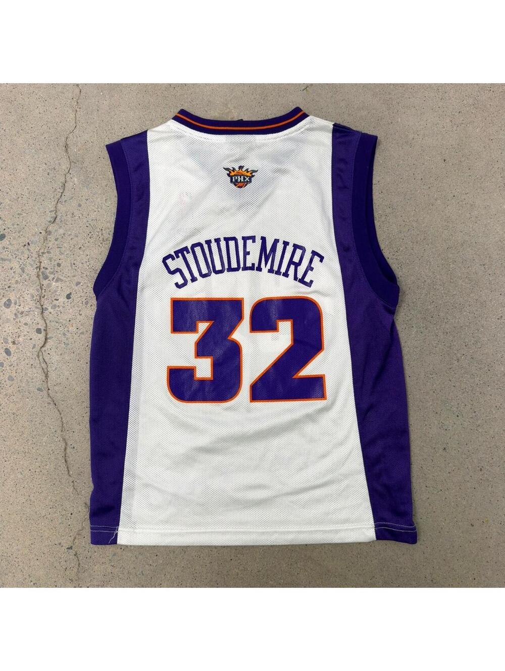 Vintage Reebok Pheonix Suns Amare Stoudemire Jersey Fits Mens Size Small
